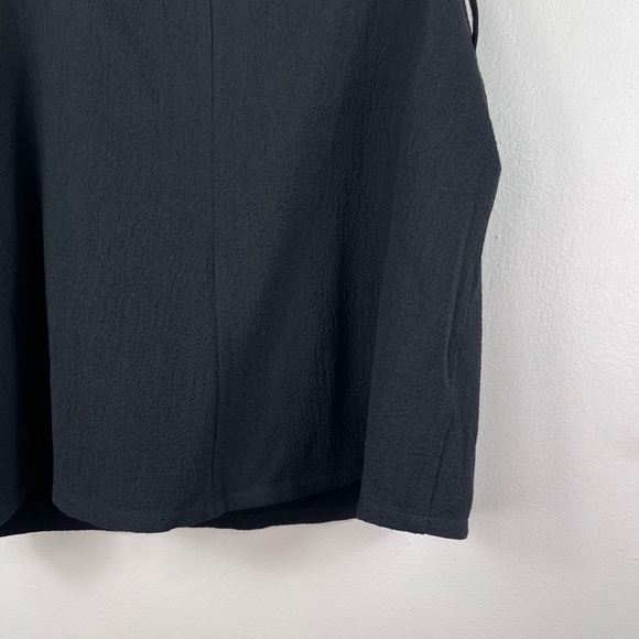 VINCE Black Ruched Sweetheart Neck Camisole Size 8 Sleeveless Top NEW - Picture 10 of 12